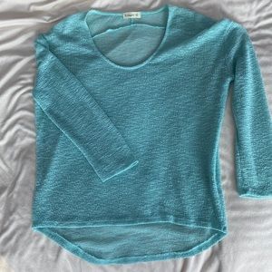 Ginger G Aqua Blue Sweater